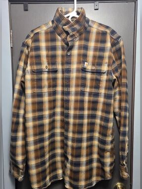 Mens Carhartt Heavyweight Flannel XL Tall, Brand New Never Worn Just Washed